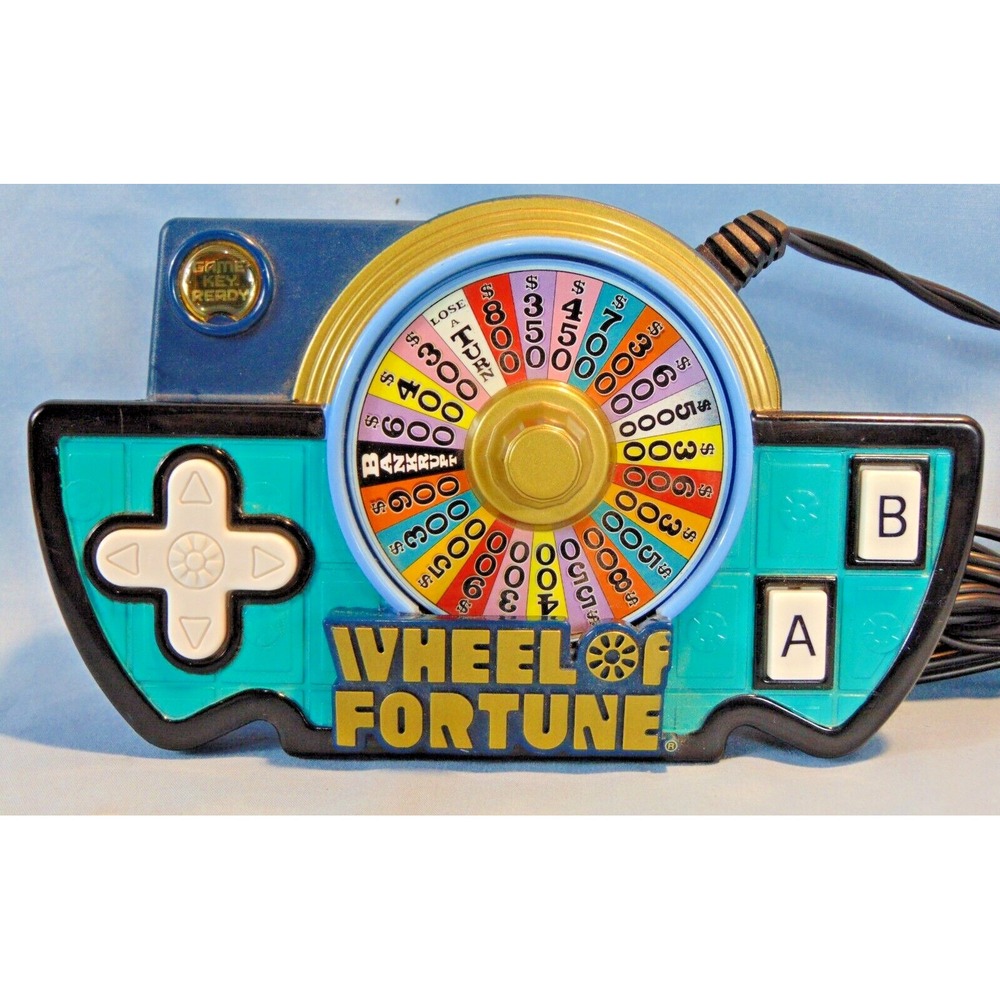 Wheel of Fortune TV Plug N Play Game Jakks Pacific Video Plug and Play (Tested)